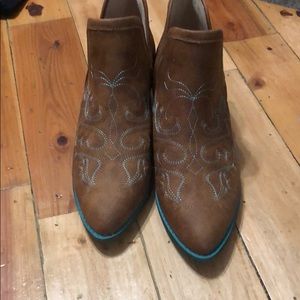 New western style bootie